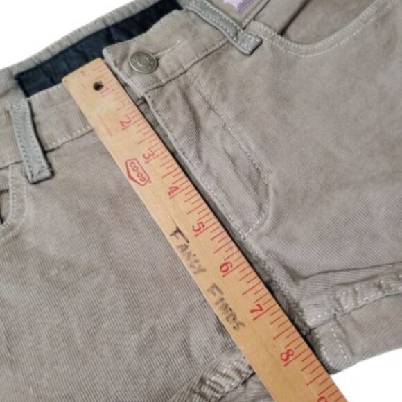 Zadig & Voltaire brown corduroy slim straight pants size 36 - Picture 9 of 12